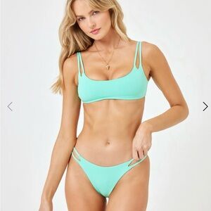 L*Space Zinnia Bikini Top L